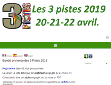 Tablet Screenshot of 3pistes.com